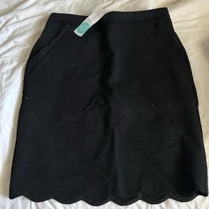 Berenice Scallop Hem Skirt